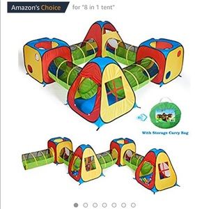 8 in 1 tents and tunnels